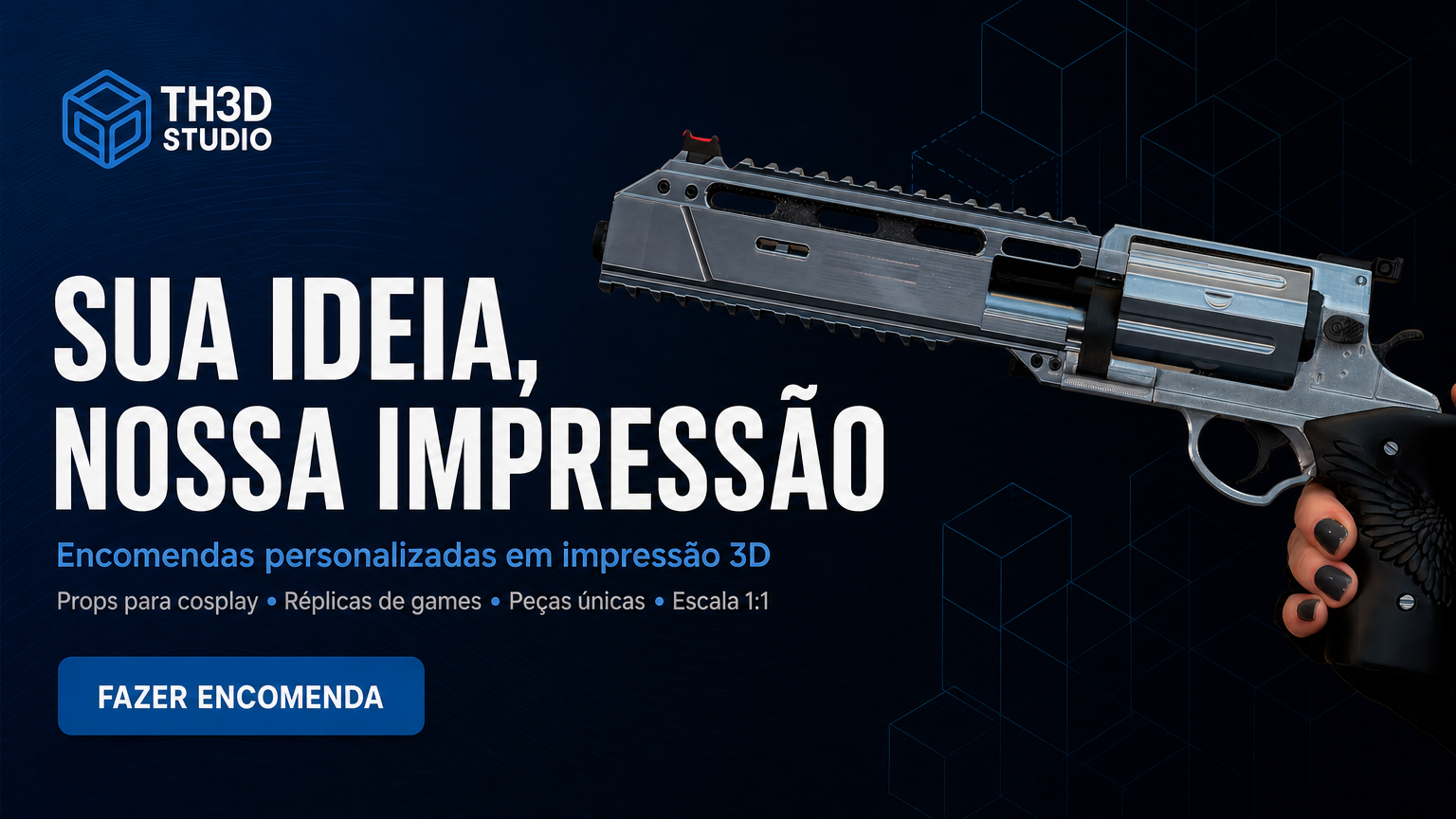 Sua ideia, nossa impressão